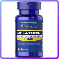Снодійне Puritan's Pride Melatonin 3 mg (120 таб) (336034)