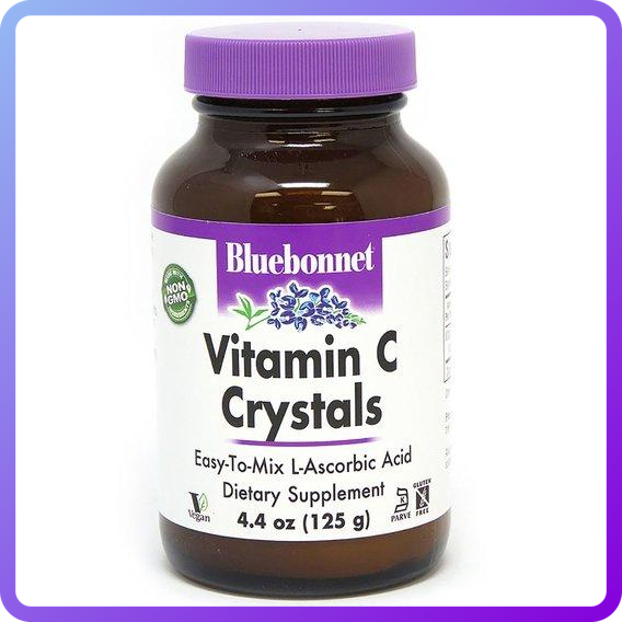 Вітамін С у Кристалічній Формі Bluebonnet Nutrition Vitamin C Crystals 125 г (342882)