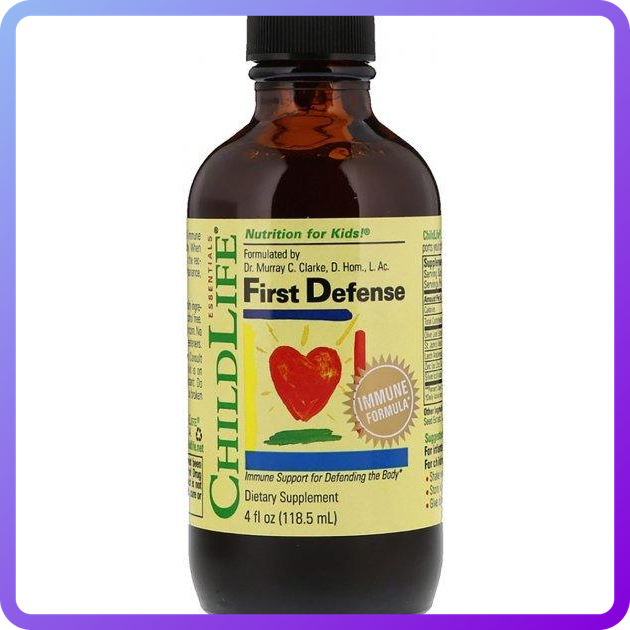 Захист Імунітету для Дітей ChildLife Essentials First Defense 118.5 мл (345218)