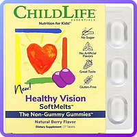 Комплекс Здоровое Зрение натуральный ягодный вкус ChildLife Healthy Vision 27 жев.капс (345219)