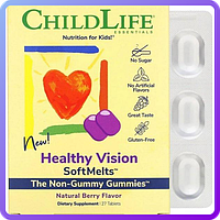 Комплекс Здоровое Зрение натуральный ягодный вкус ChildLife Healthy Vision 27 жев.капс (112937)