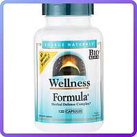 Защитный иммунный комплекс Source Naturals Wellness Formula 120 растительных капсул (231935)