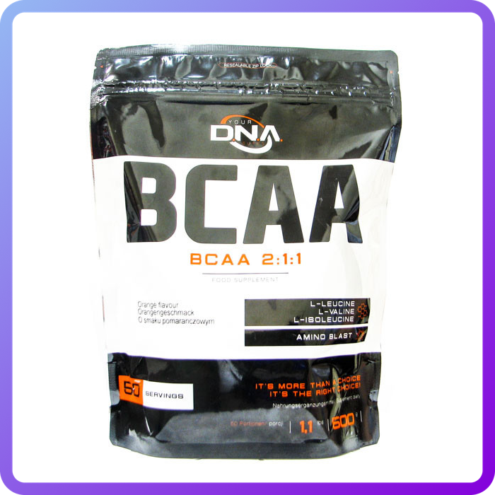 Амінокислоти BCAA DNA Supps BCAA (500 г) (337527)