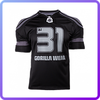 Футболка Gorilla Wear GW Athlete T-Shirt Dennis James Black/Grey (340485)