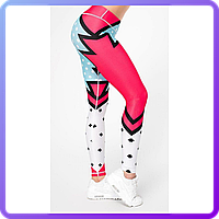 Леггинсы MEX Nutrition LEGGINGS Fit Girl Purple (105209)