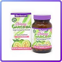 Гарциния Формула управления Весом Bluebonnet Nutrition Skinny Garcinia 60 вегетарианских капсул (342884)