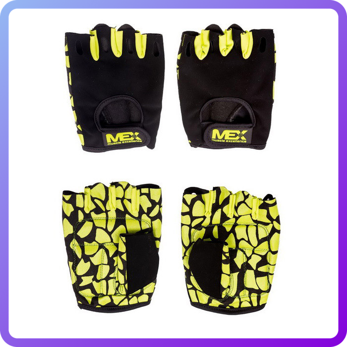 Рукавички MEX Nutrition Flexi Gloves Lime (344166)
