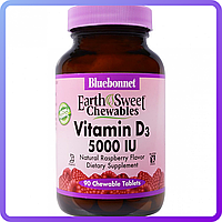 Витамин D3 Bluebonnet Nutrition Sweet Chewables Vitamin D3 5000IU 90 жев таб (110588)