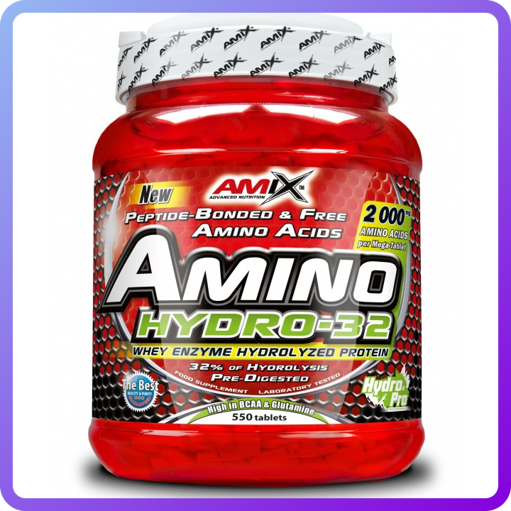 Амінокислоти Amix Nutrition Amino Hydro 32 250 таб (341783)