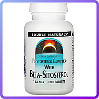 Бета-Ситостерол Source Naturals Beta-Sitosterol 113мг 180 таблеток (454080)
