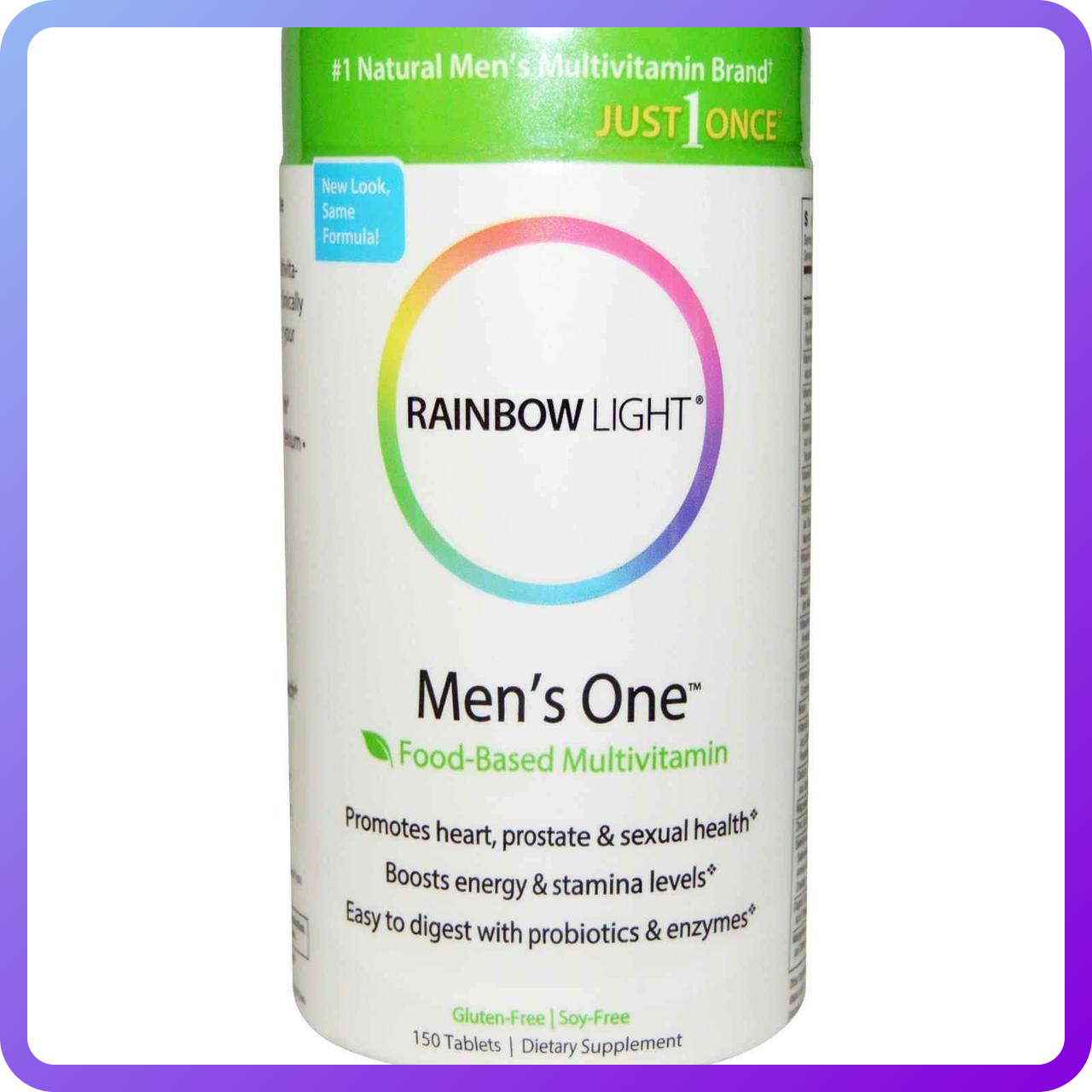 Вітаміни і мінерали Rainbow Light men's One 150 таб (346306)