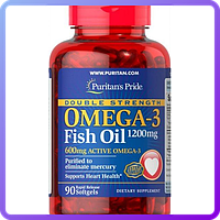 Комплекс незаменимых жирных кислот Puritan's Pride Omega 3 Fish Oil 1200 mg (90 капс) (336078)