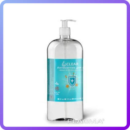 Антисептик Antiseptic Clear 75% 1000 мл аромат Банан (341790)