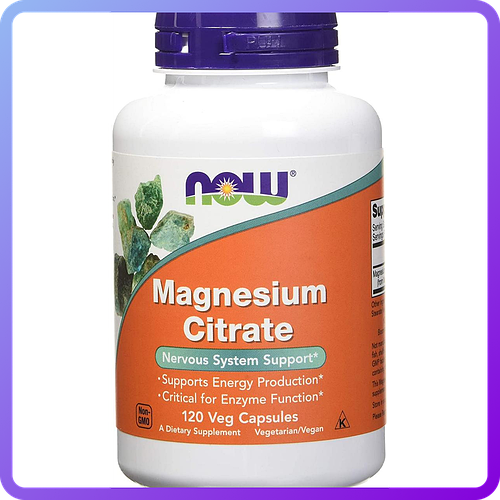 Магний Now Foods Magnesium Citrate 120 вег.капс (455351) (ID#1420589036 ...