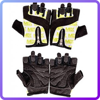 Жіночі рукавички для фітнесу та бодібілдингу MEX Nutrition Smart Zip Gloves Lime (102433)