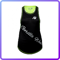 Майка Gorilla Wear Florida Stringer Tank Top Black/Neon Lime (229528)