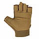 Рукавиці тактичні без пальців Mil-Tec Army Fingerless Gloves 12538519 Coyote розмір L, фото 3