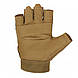 Рукавиці тактичні без пальців Mil-Tec Army Fingerless Gloves 12538519 Coyote розмір L, фото 5