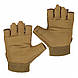 Рукавиці тактичні без пальців Mil-Tec Army Fingerless Gloves 12538519 Coyote розмір L, фото 7