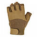 Рукавиці тактичні без пальців Mil-Tec Army Fingerless Gloves 12538519 Coyote розмір L, фото 9