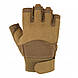 Рукавиці тактичні без пальців Mil-Tec Army Fingerless Gloves 12538519 Coyote розмір M, фото 4