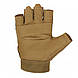 Рукавиці тактичні без пальців Mil-Tec Army Fingerless Gloves 12538519 Coyote розмір M, фото 5