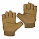 Рукавиці тактичні без пальців Mil-Tec Army Fingerless Gloves 12538519 Coyote розмір M, фото 7