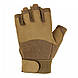 Рукавиці тактичні без пальців Mil-Tec Army Fingerless Gloves 12538519 Coyote розмір M, фото 9