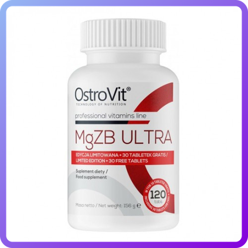 Вітаміни і мінерали Ostrovit MgZB Ultra 120 таб (346325)