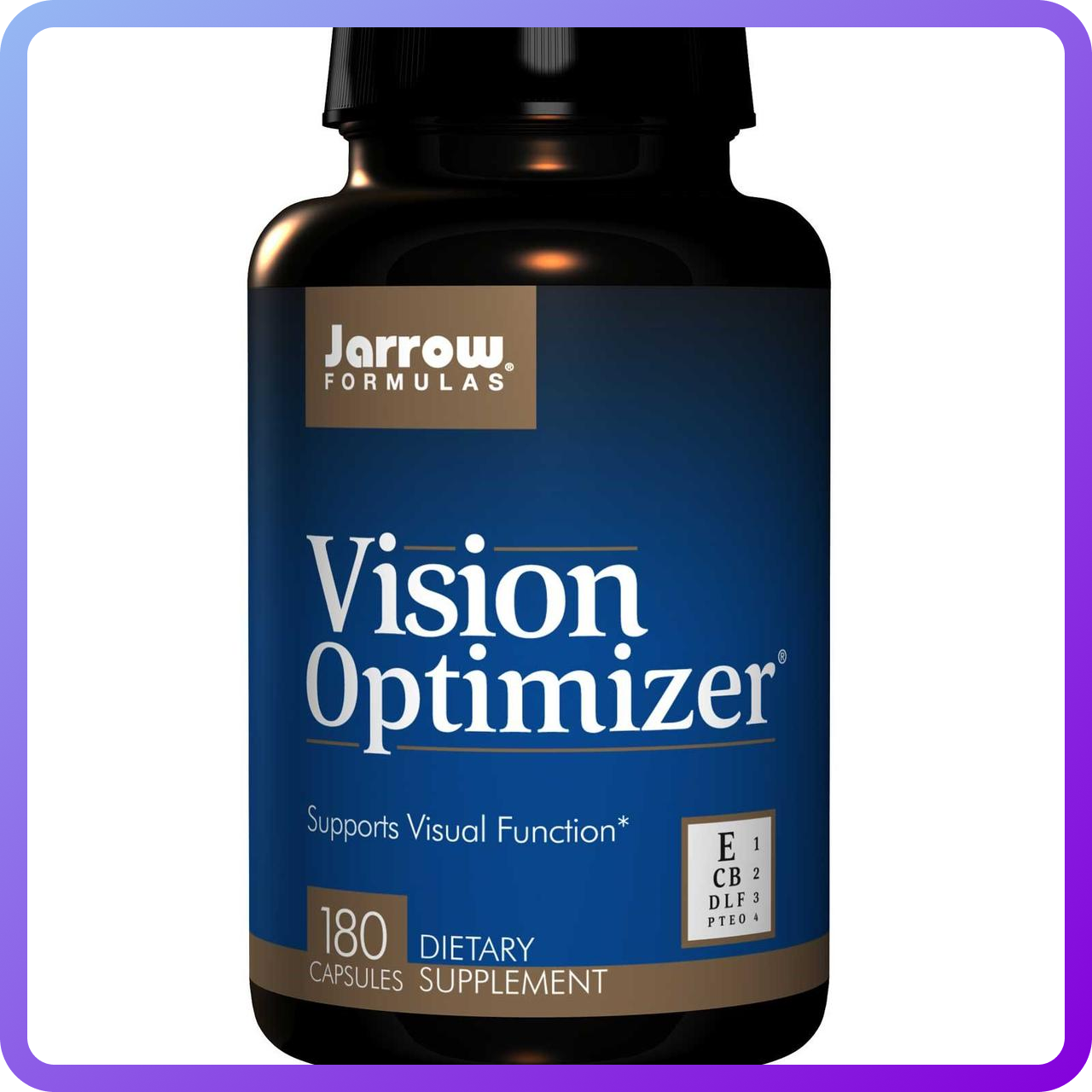 Препарат покращує роботи очей Jarrow Formulas Vision Optimizer (180 кап) (334698)