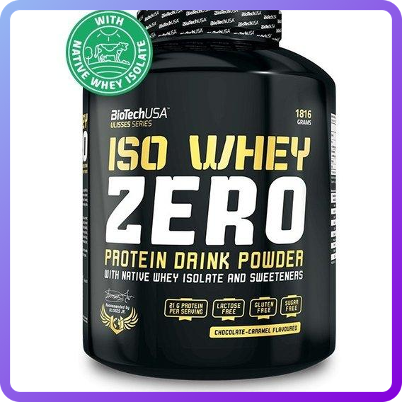 Протеїн Biotech IsoWhey Zero NEW 1816 р (341815)