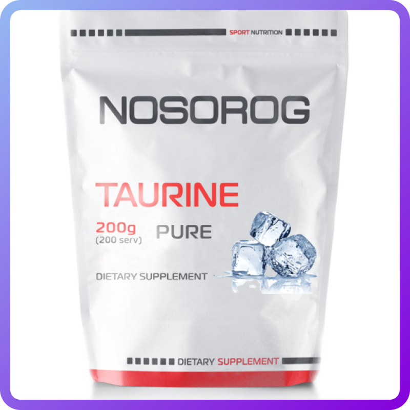 Таурин Nosorig Nutrition Taurine 200 г pure (344214)