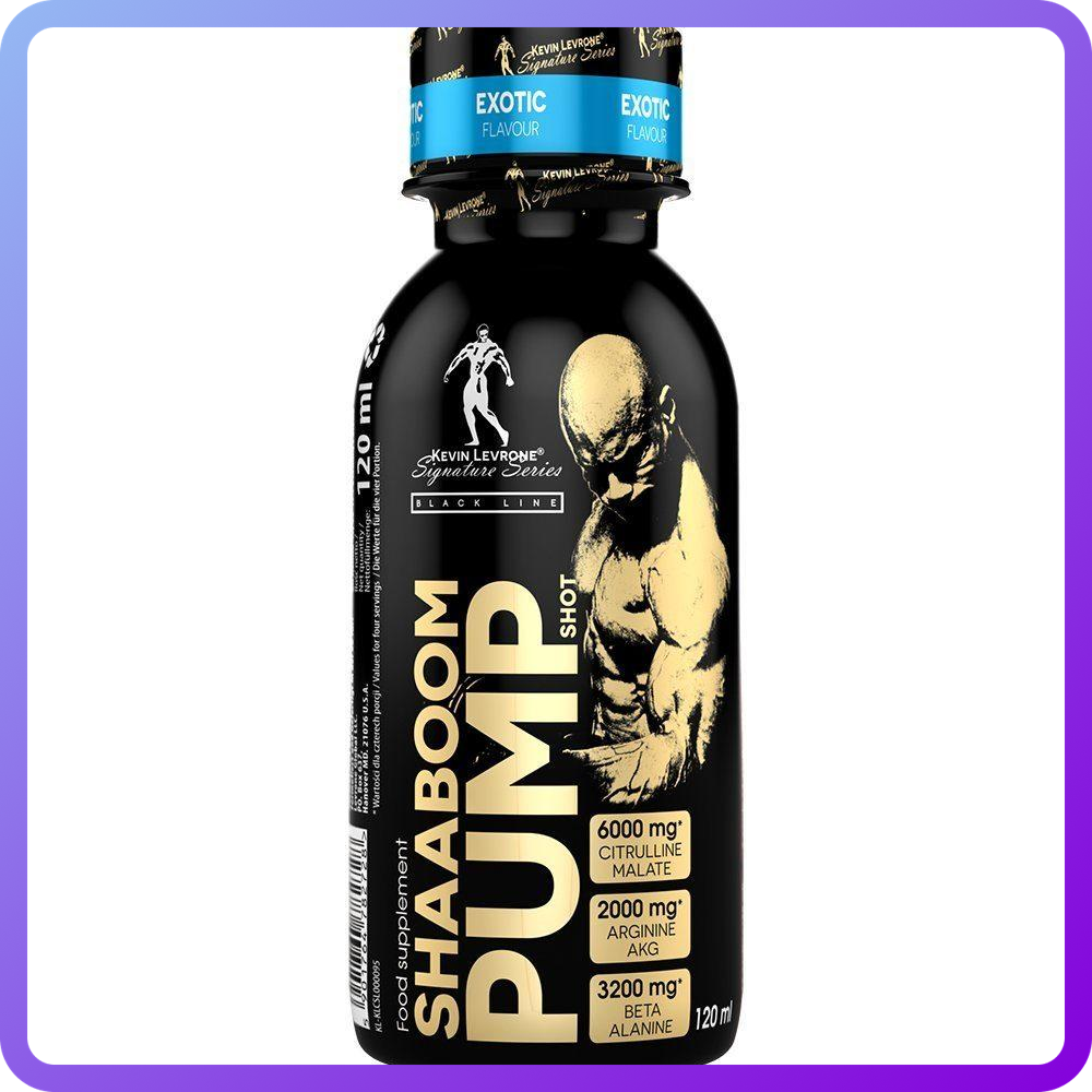 Передтренувальний комплекс Kevin Levrone Shaaboom PUMP 120 мл (345274)