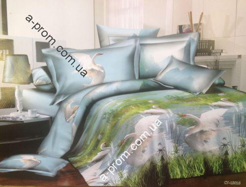 Постільний комплект євро Comfort Lux — 3D (арт. 13016)