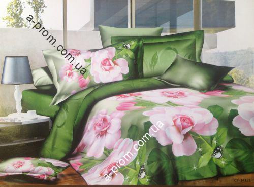 Постільний комплект євро Comfort Lux — 3D (арт. 14121)