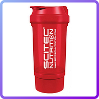 Шейкер Scitec Nutrition Scitec Shaker 500 Travel (500 мл red) (234332)