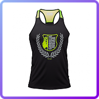 Майка Gorilla Wear Lexington Tank Top Black/Neon Lime (340535)