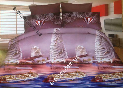 Постільний комплект євро Comfort Lux — 3D (арт. 15027)