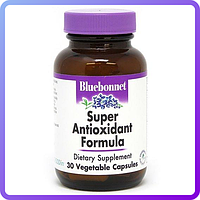 Формула Супер Bluebonnet Nutrition Super Antioxidant Formula 30 вегетарианских капсул (110643)