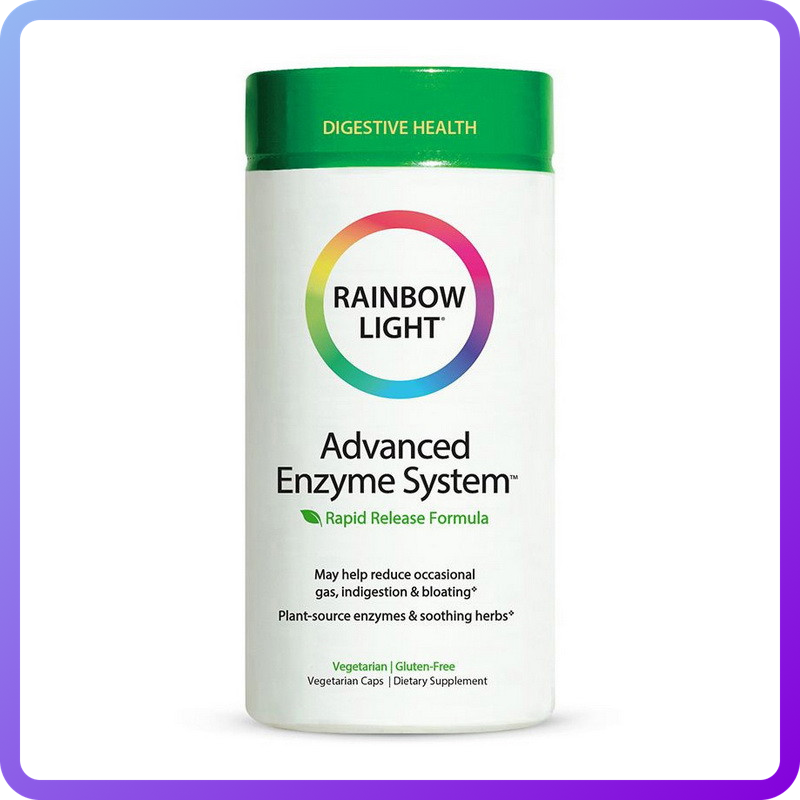 Травні ферменти Rainbow Light Advanced Enzyme System 180 вег.капс (346358)