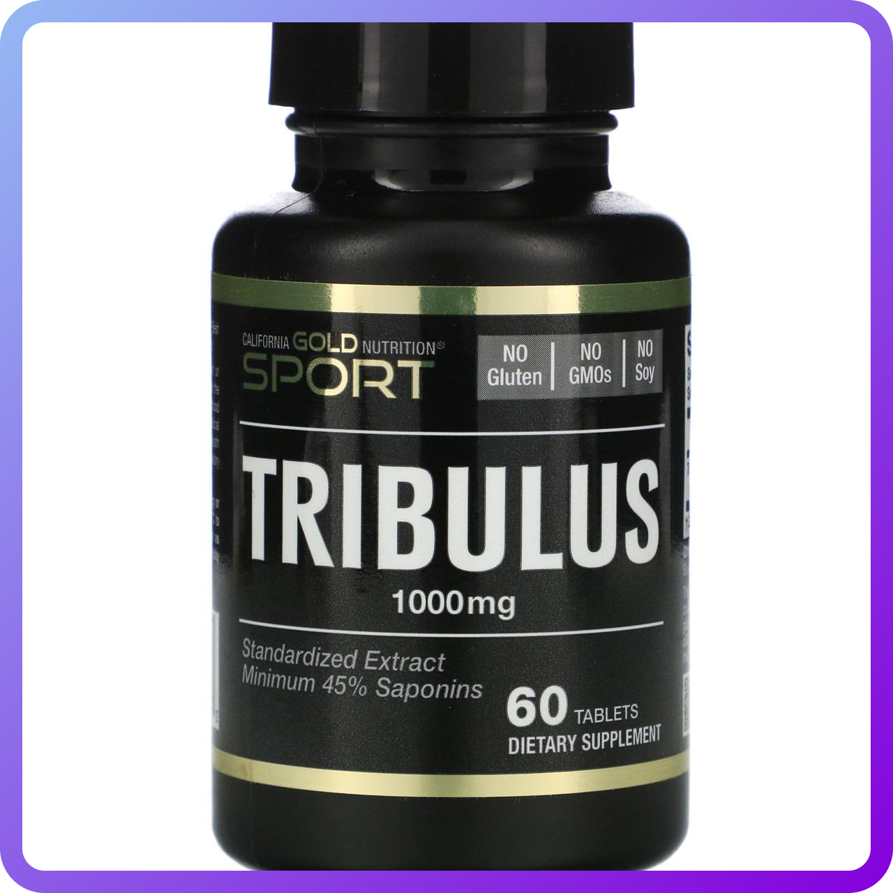 Трибулус California Gold Nutrition Tribulus Standardized Extract 1000 мг 60 таб (341855)