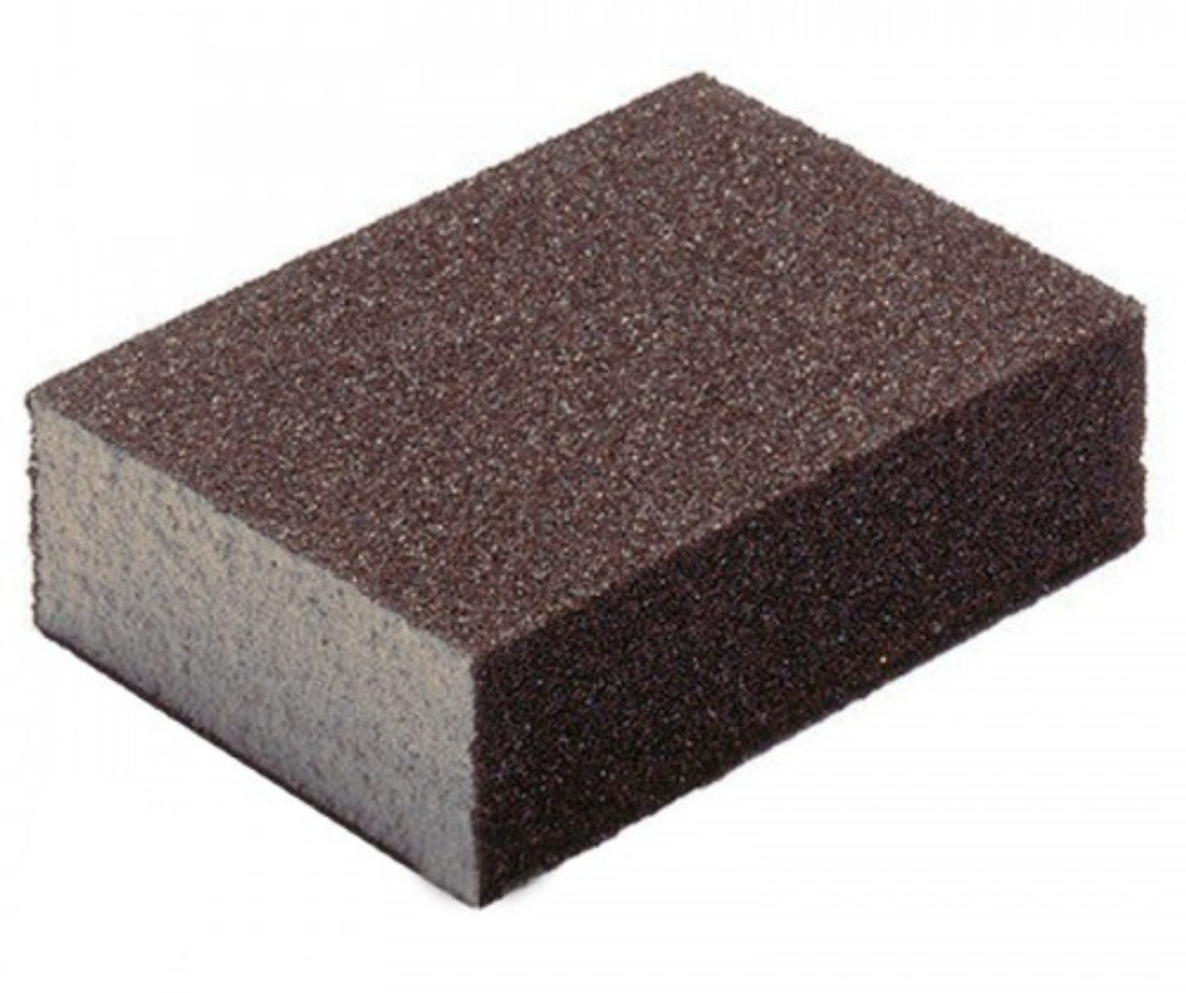 Брусок шліф. - Р 220 - 4 ст. 98*68*25 Польща, фото 1