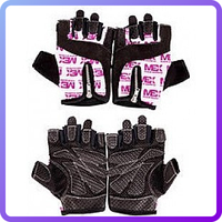 Женские перчатки для фитнеса и бодибилдинга MEX Nutrition Smart Zip Gloves Purple (223737)