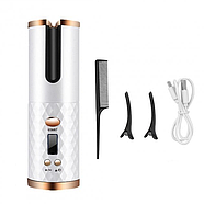Бездротова плойка для завивки волосся Ramindong Hair curler RD-060 Серый, фото 3