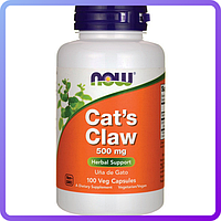 Активне довголіття NOW cat's Claw 500 mg (250 кап) (105284)