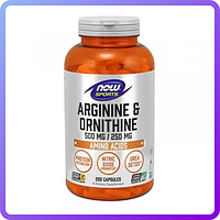 Амінокислоти Now Foods Arginine & Ornithine 250 капс (114069)