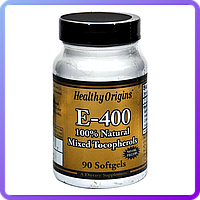 Вітамін Е Суміш Токоферолів Healthy Origins Vitamin E 400 МО 90 капсул (110662)