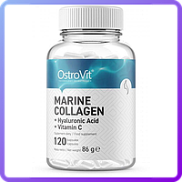 Витамины Marine Collagen + Hyaluronic Acid + Vitamin C Ostrovit (120 капс) (236387)