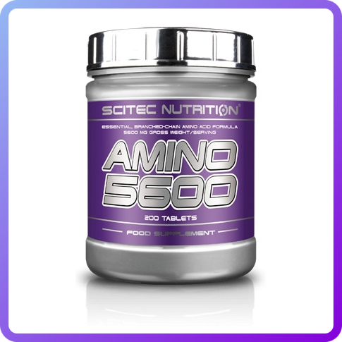 Амінокислоти Scitec Nutrition Amino 5600 (200 таб) (103901)