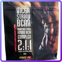 BCAA аминокислоты Power Pro Mega Strong BCAA 300 г (455427)